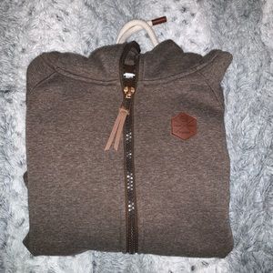 Cinch Zip-Up Sweatshirt